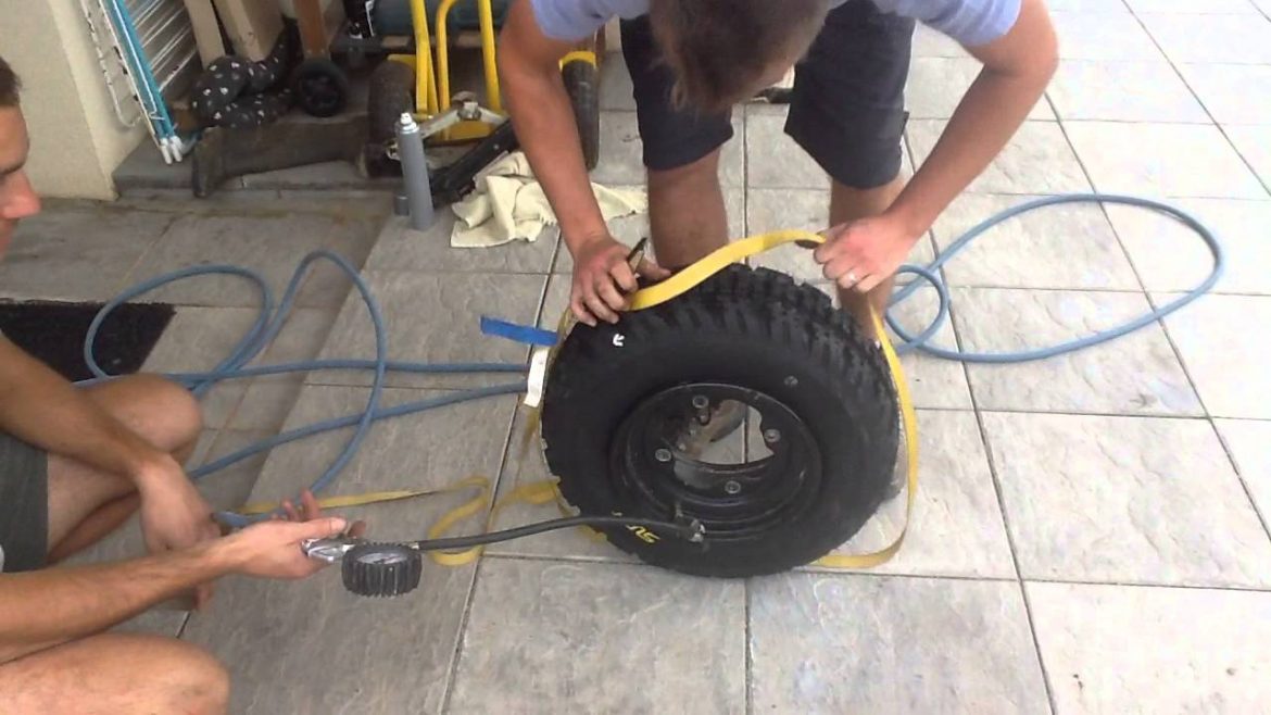 Les Étapes Essentielles Dans Le Montage D’un Pneu De Tracteur Tondeuse